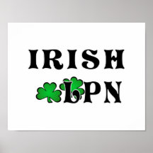 Irish LPN Print