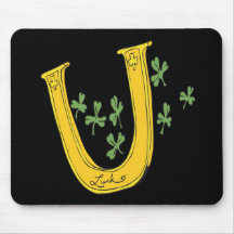 Irish Luck Mouse Pads