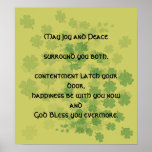 Irish Marriage Blessing - Posters