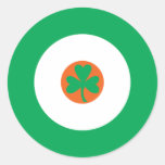 Irish Mod Round Sticker 3