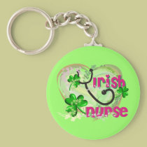 Irish Nurse Key Chain keychains
