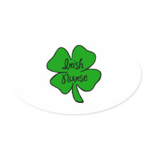 Irish Nurse Stickers