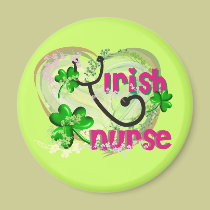 Irish Nurse T-Shirts and Gifts magnets