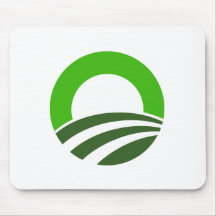 Irish Obama T-shirt Mouse Mats