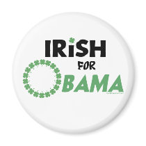 Irish Obama T-shirts and Swag Magnets