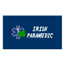 Irish Paramedic Business Card Template