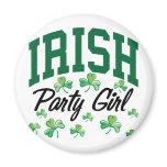 Irish Party Girl Fridge Magnets