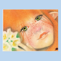 Irish Pixie Fairy Postcard postcards