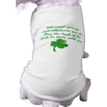 Irish Poem Dog Shirt
