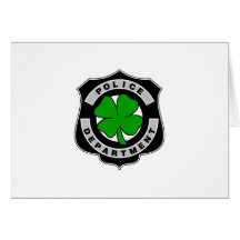Irish Police Officers Card