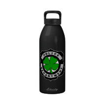 Irish Police Officers Drinking Bottle