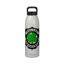 Irish Police Officers Drinking Bottle