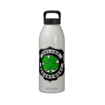 Irish Police Officers Drinking Bottles