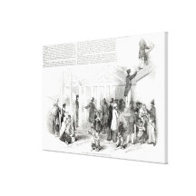 Irish Potato Famine, 1847 Canvas Prints