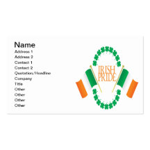 Irish Pride Business Card
