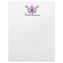irish princess crown letterhead