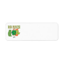 Irish Princess Labels