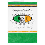 Irish Princess Personalized Card