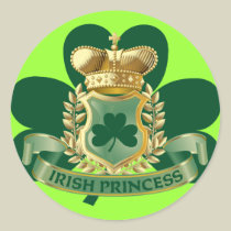 Irish Princess stickers