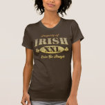 Irish Property of Erin Go Bragh  t shirt t-shirts