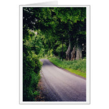 Irish road greeting cards