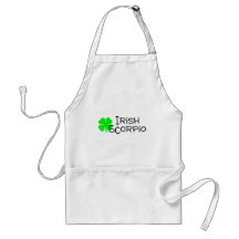 Irish Scorpio with Clover Apron