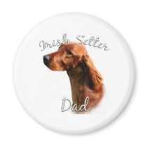 Irish Setter Dad 2 Refrigerator Magnet