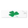 Irish Shamrock Bumper Stickers
