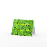 Irish Shamrock Card