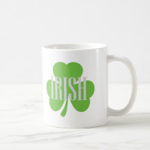 irish shamrock mug