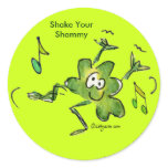 Irish Shamrock n Roll 03 Sticker