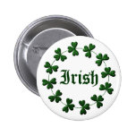 Irish Shamrock Ring Button buttons