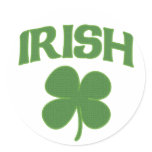 Irish Shamrock stickers