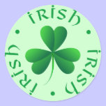 Irish Shamrock Sticker stickers