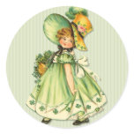 Irish Shamrock Stroll Sticker