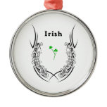 Irish Shamrock Tattoo ornaments