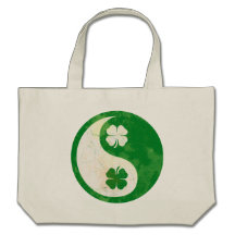 Irish Shamrock Yin Yang CTC L.I.F.E Bag