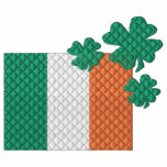 Irish Shamrocks embroidered shirts