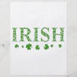 IRISH SHAMROCKS FLYER DESIGN