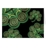 Irish shamrocks Saint Patrick's Day Card