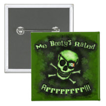Irish St. Patrick's Day Button