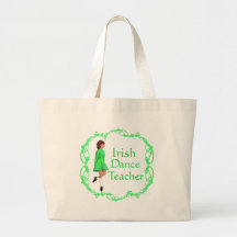 Irish Step Dance Teacher - Green Bag