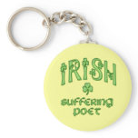 Irish Suffering Poet Keychains