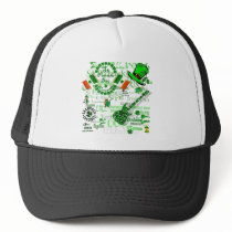 Irish Suprise Artwork St Pats Day Mesh Hats
