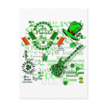 Irish Suprise Artwork St Pats Day Post Cards