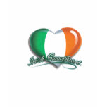 Irish Sweetheart Flag Tee Shirts