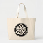 Irish Tattoo Tote Canvas Bag