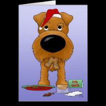 Irish Terrier Christmas cards