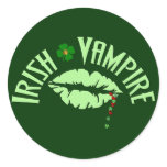 Irish Vampire stickers