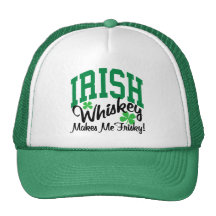 Irish Whiskey Makes Me Frisky Mesh Hats